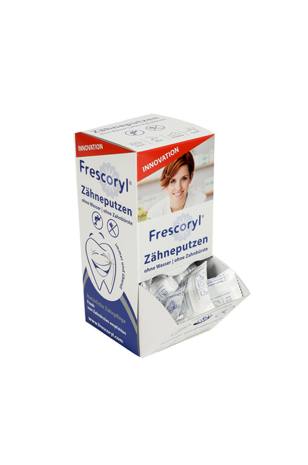 Spenderbox 150 Monodosen Natürliche Zahnpflege Fresh